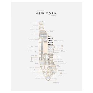 NWT New York City Print
